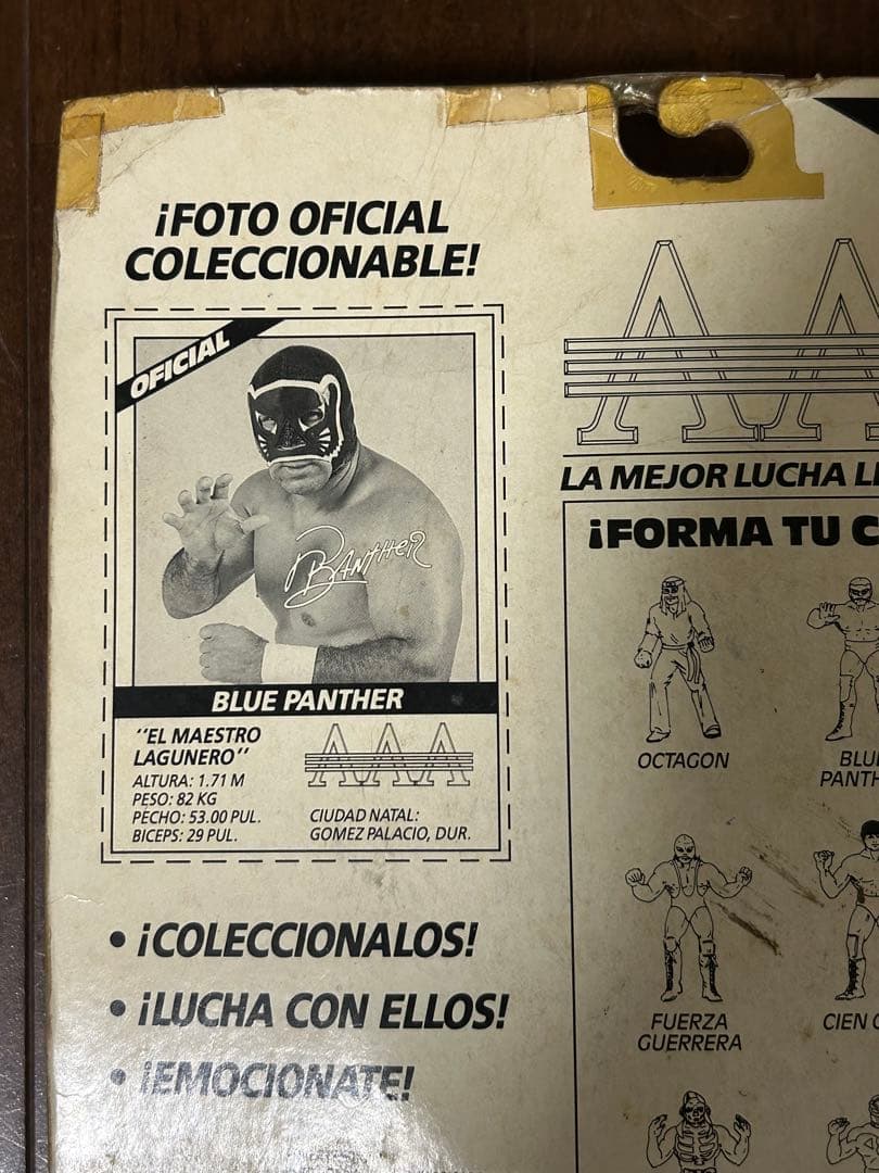 AAA ルチャドールルチャリブレブルーパンサー