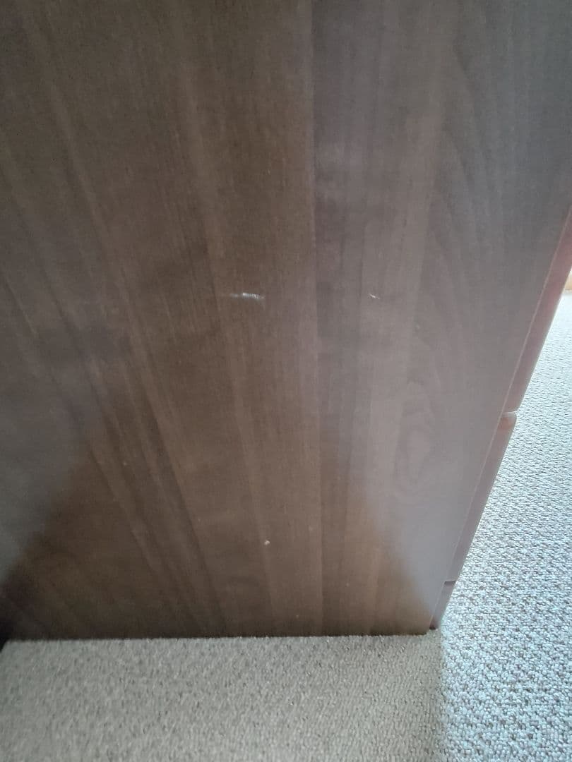 高さ174センチ　トールチェスト　ブラウン 木製 9段