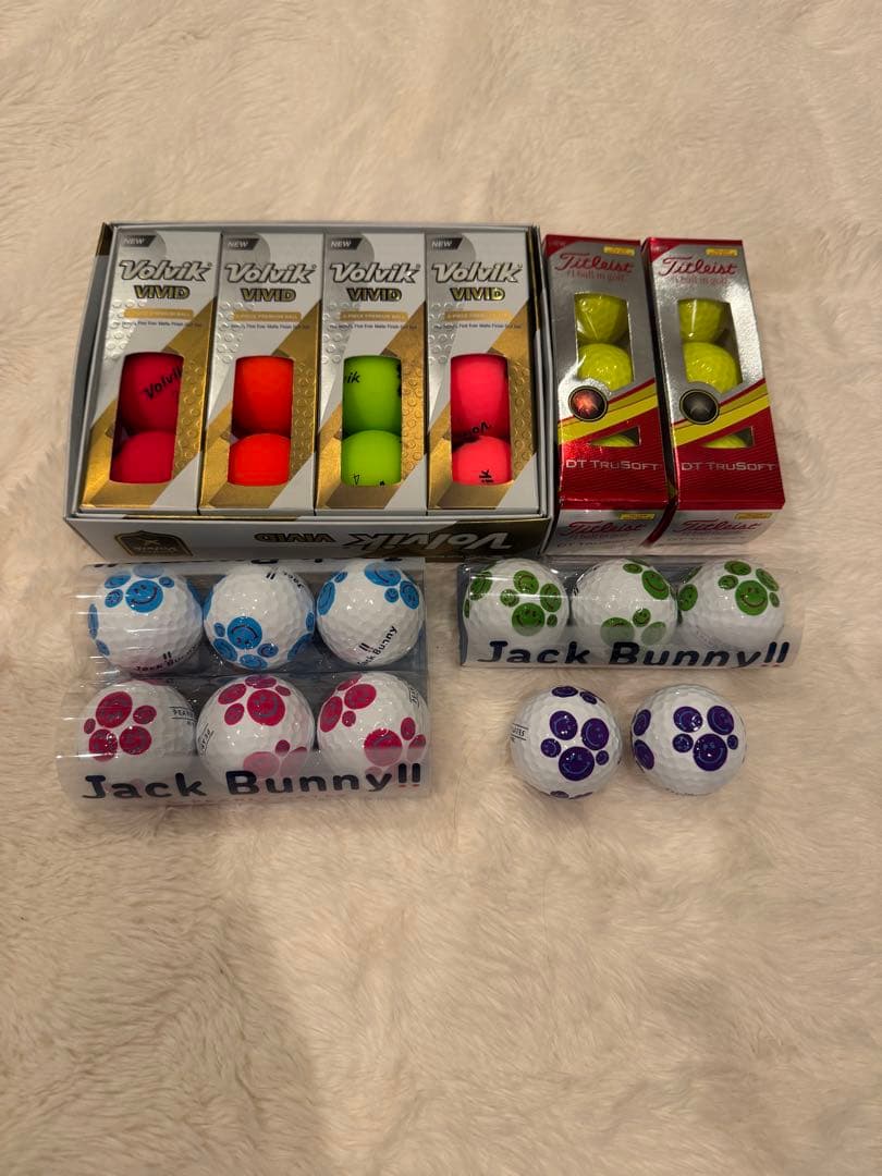 新品　ゴルフボール29球 Volvik Titleist Jack Bunny