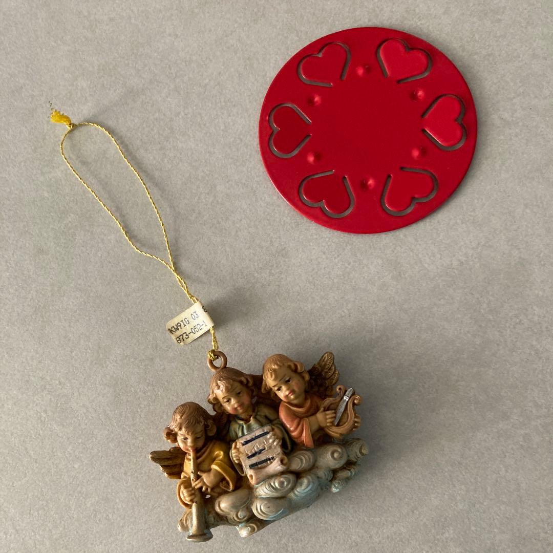 ドイツ クリスマスマーケット 天使のオーナメント 80年代 ヴィンテージ