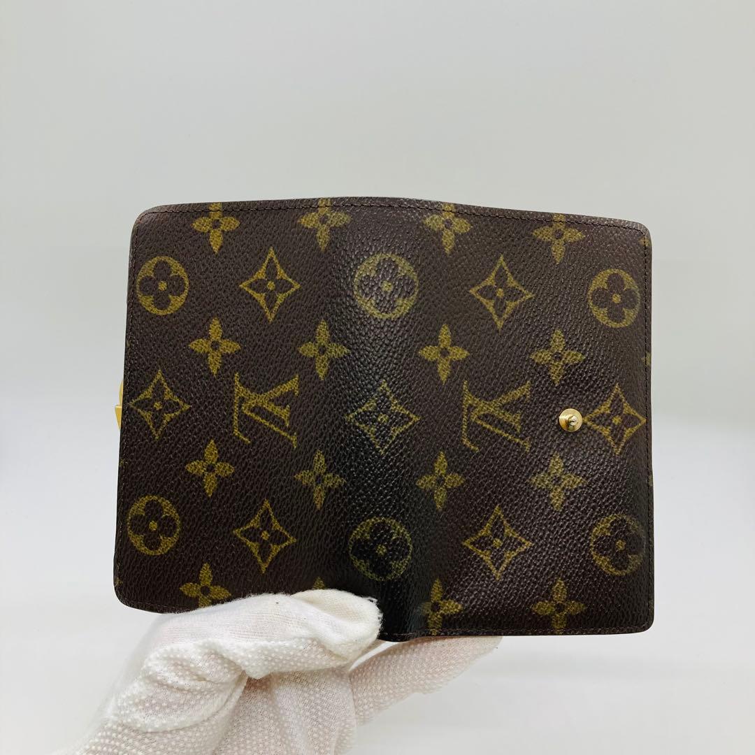 ルイヴィトン 二つ折り財布 ガマ口 モノグラム 財布 A882
