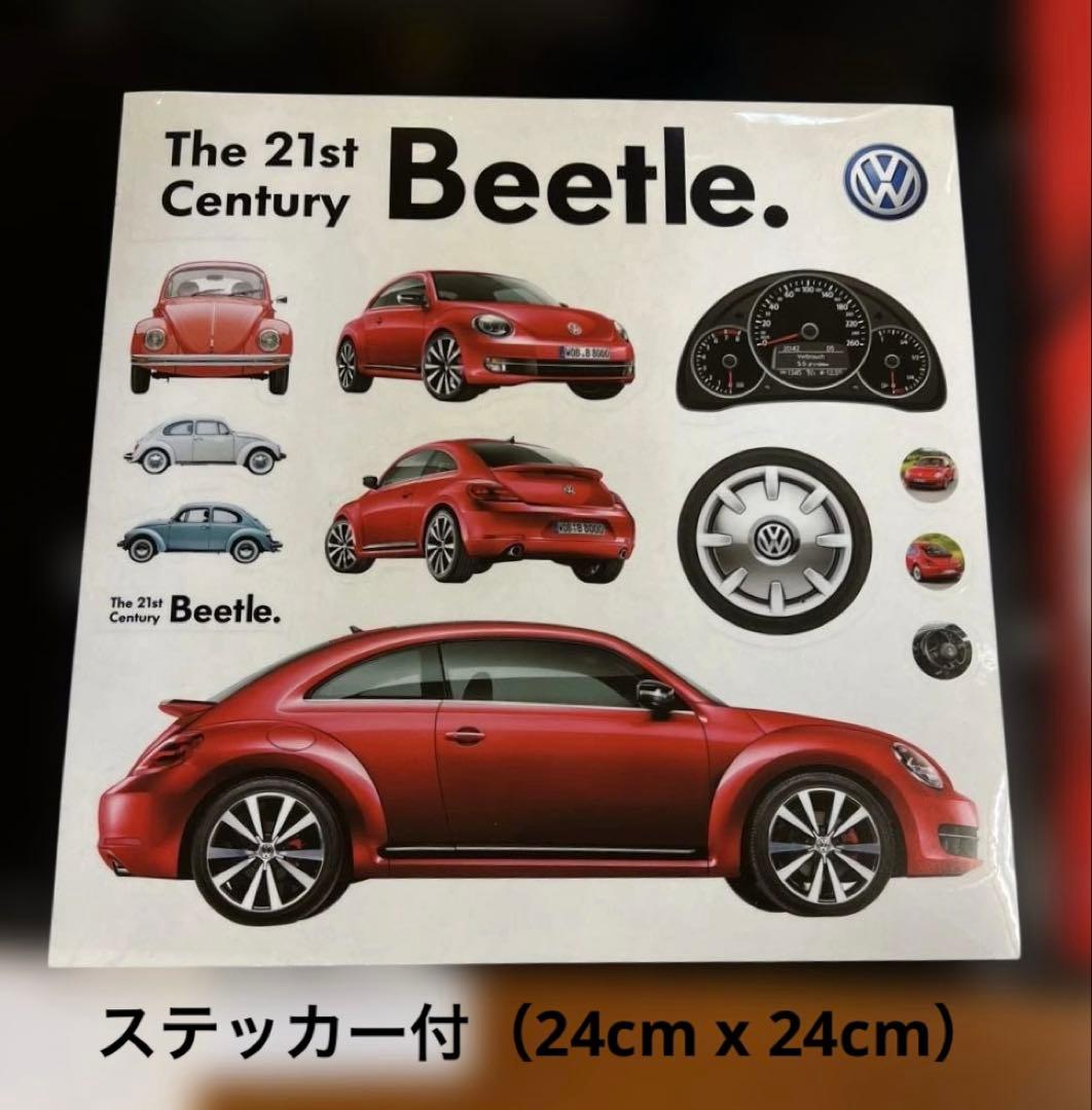 オマケ付　VW The Beetle レコードジャケット風カタログ PV映像など