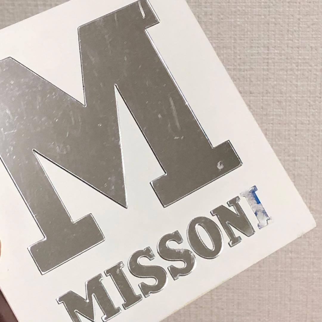ミッソーニ　ロゴ　スクエア　オブジェ　置き物　置物　飾り　インテリア　グッズ