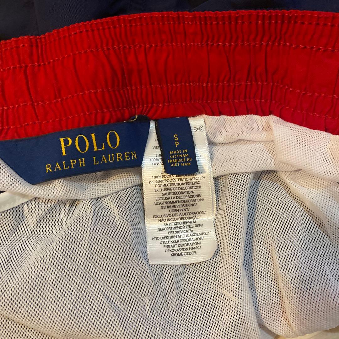 POLO RALPH LAUREN スイムショーツ S ネイビー