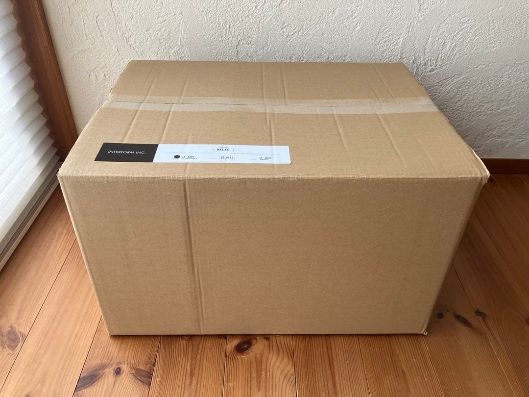 【新品・未使用】unico Nelke フロアライト