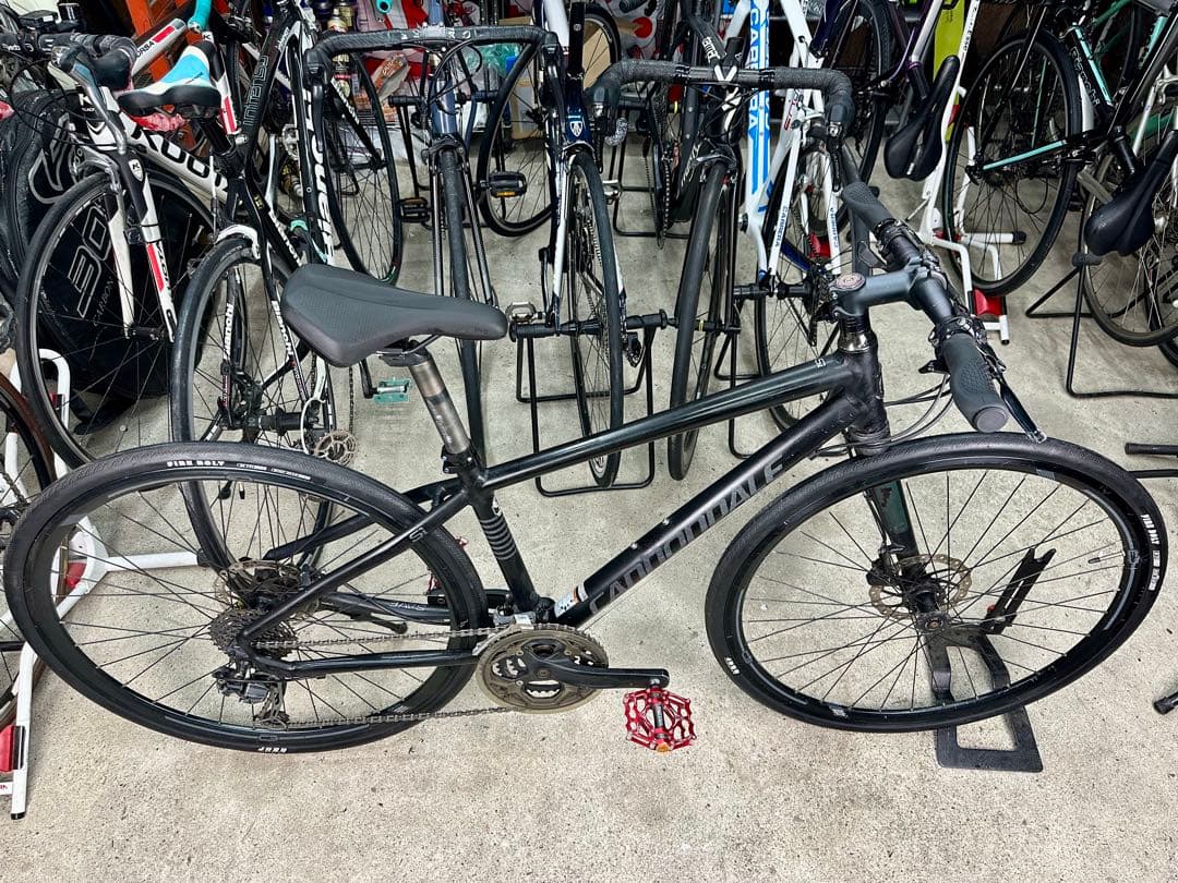 キャノンデールBAD BOYレアなSサイズ！基本分解発送送料無料！完成車渡しも！