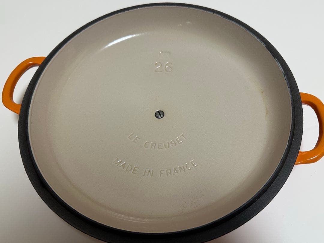 ル・クルーゼ　ビュッフェキャセロール　26㎝　オレンジ