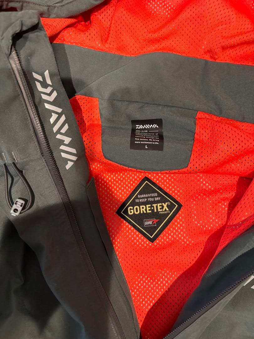 ダイワ　ゴアテックス　レインウェア上下セット