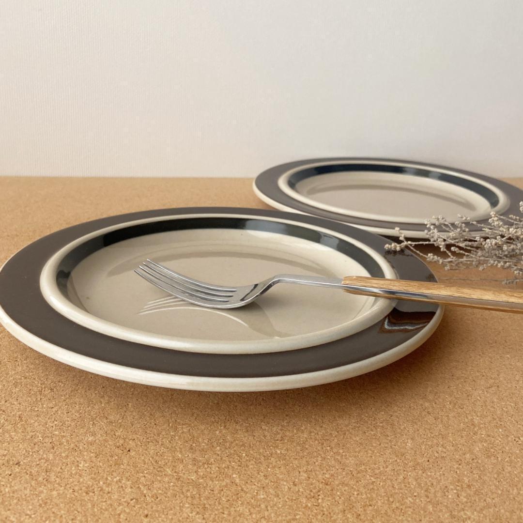 ARABIA Ruija ルイヤ Φ20 ヴィンテージ プレート 2枚 FG