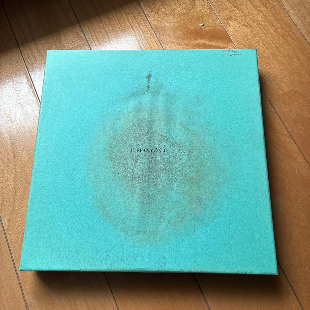 Tiffany & Co. 泡模様 ガラス皿