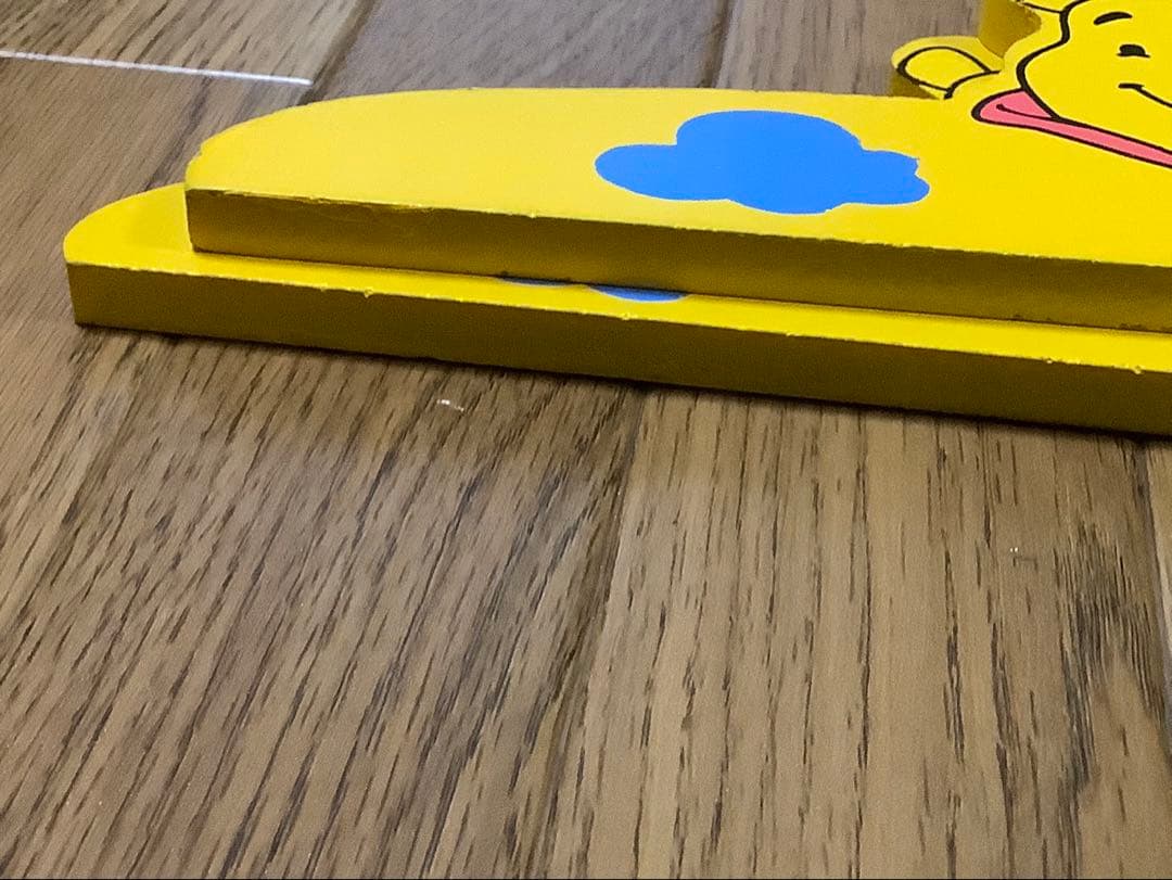 【確認画像】くまのプーさん木製ハンガー2セット