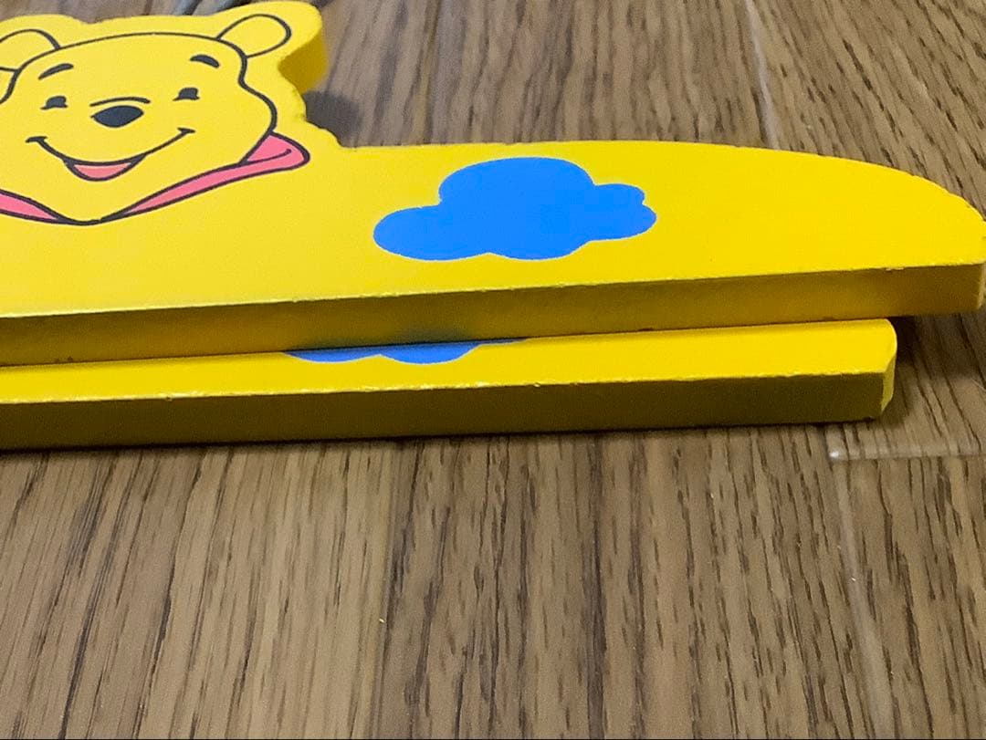 【確認画像】くまのプーさん木製ハンガー2セット