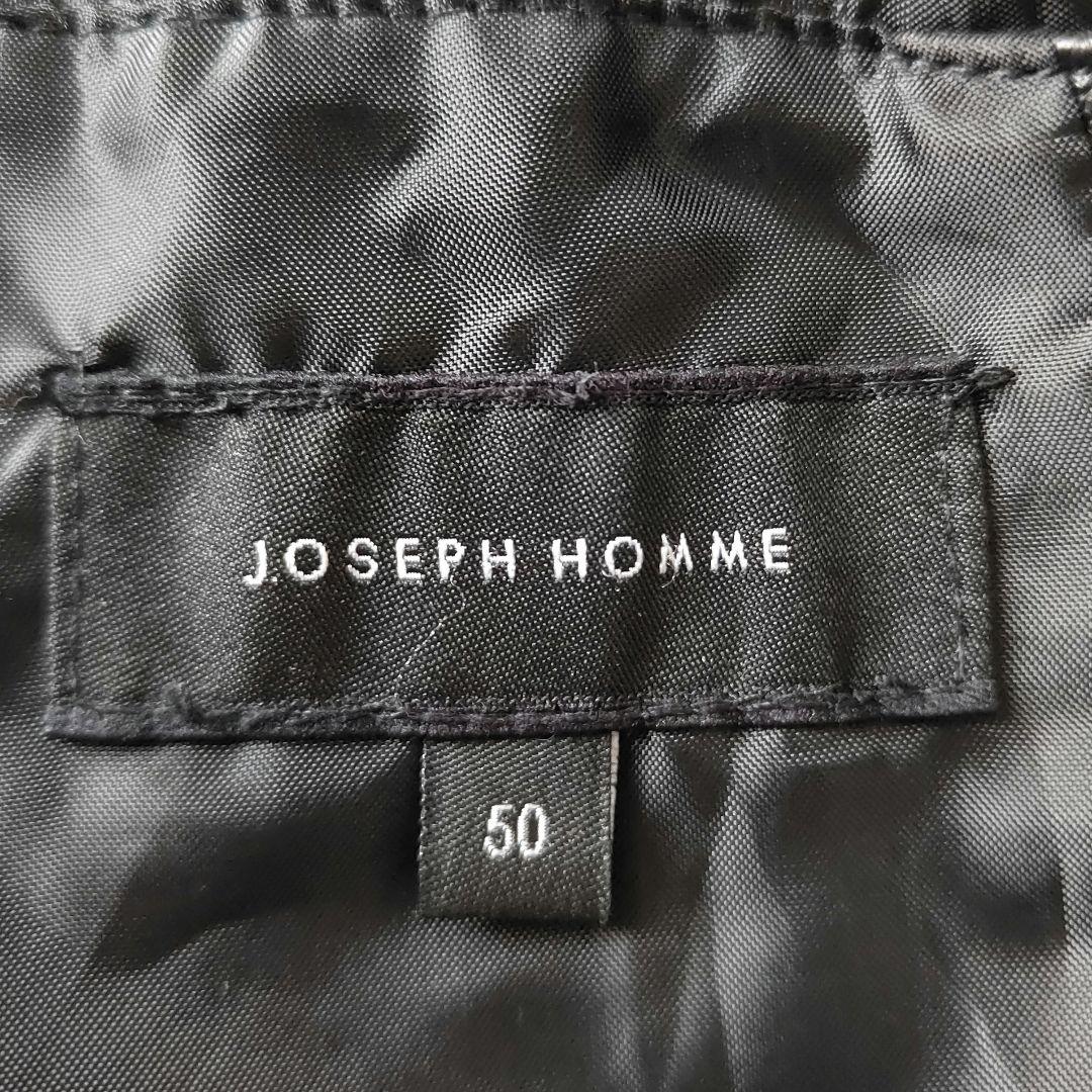 JOSEPH HOMME レザージャケット 50 ブラック オンワード樫山