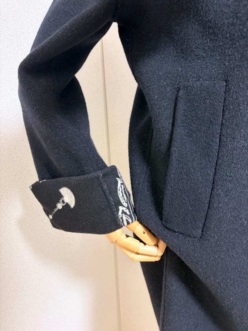 【美品】LEONARD コート　アウター　ジャケット　ウール　カシミヤ