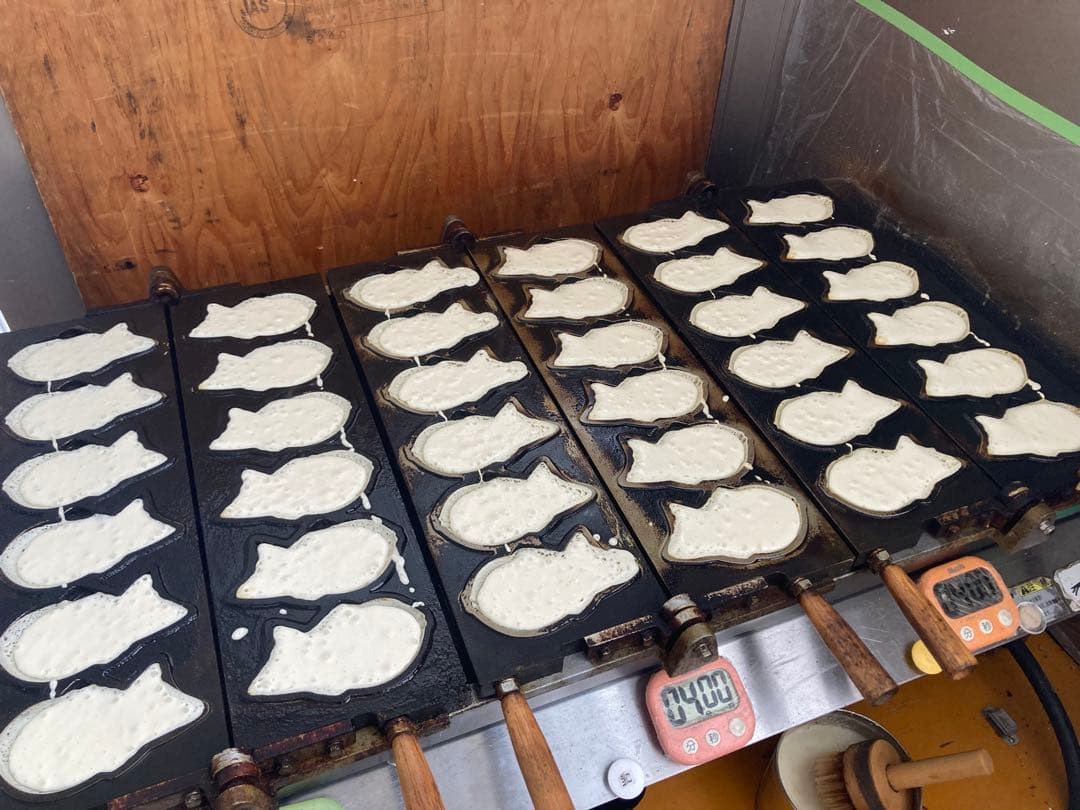 最終価格　tanico 製 たい焼き器 鋳鉄24枚焼き 200V