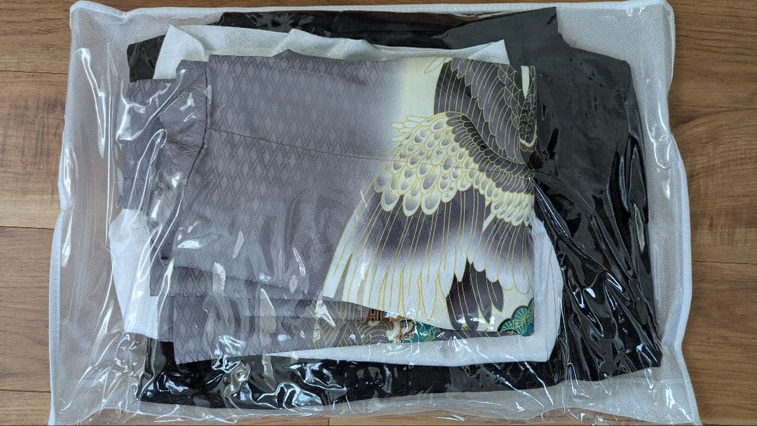 七五三　袴セット　男の子　5歳　収納に便利な化粧箱付き　送料込みメルカリ便