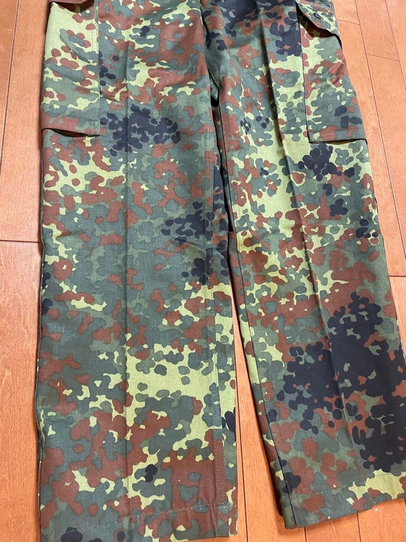 実物　ドイツ軍　ミリタリー ジャケットパンツ　上下セット　サバゲー　ビンテージ