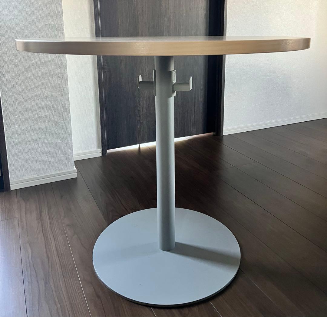 円形ダイニングテーブル　丸テーブル　カフェテーブル 80cm