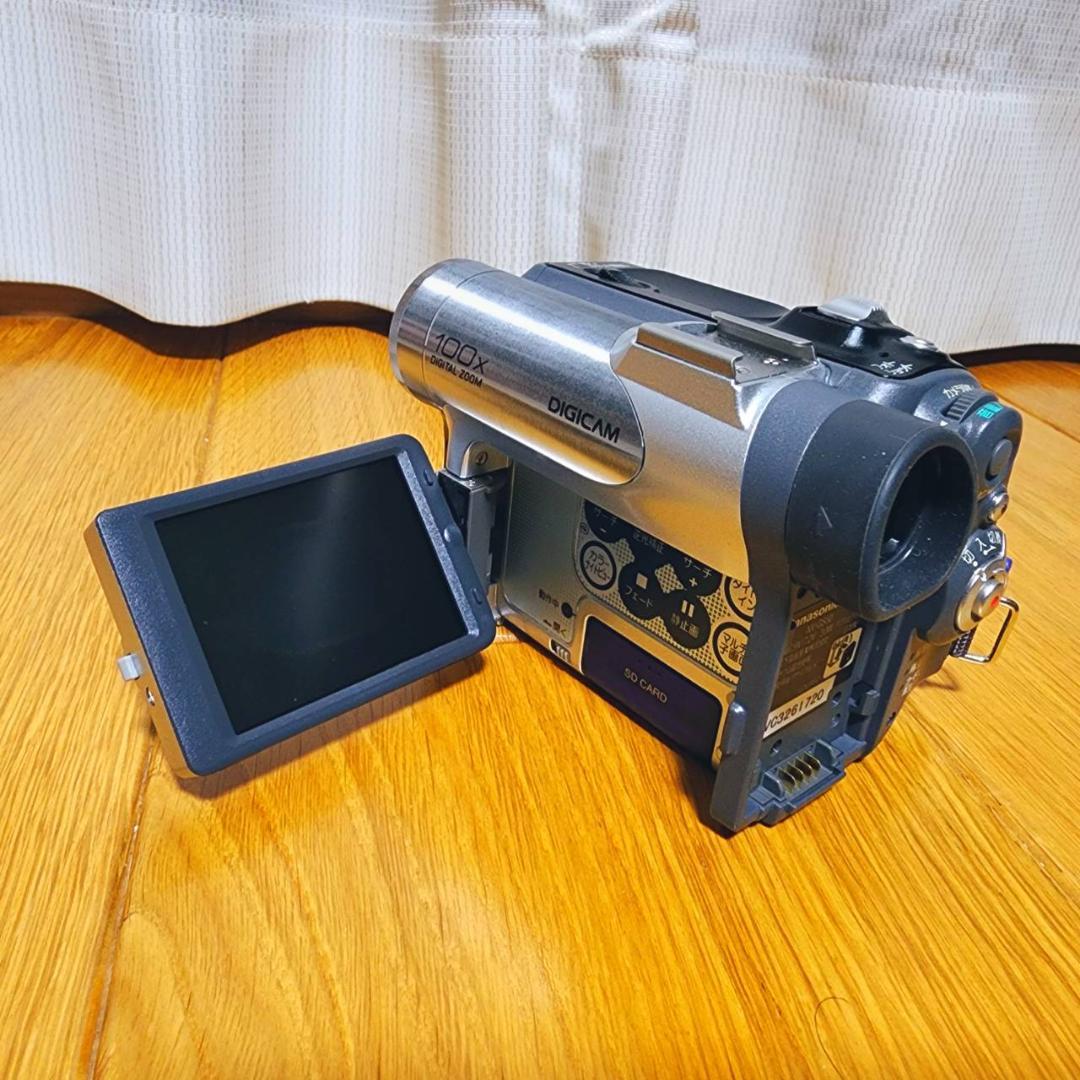 【動作確認済】希少 高画質 Panasonic MiniDV ビデオカメラ 箱付
