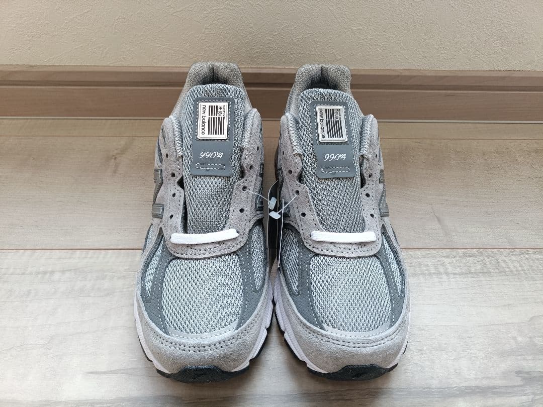 23.5cm 新品 ニューバランス U990GR4 USA製 グレー 990V4