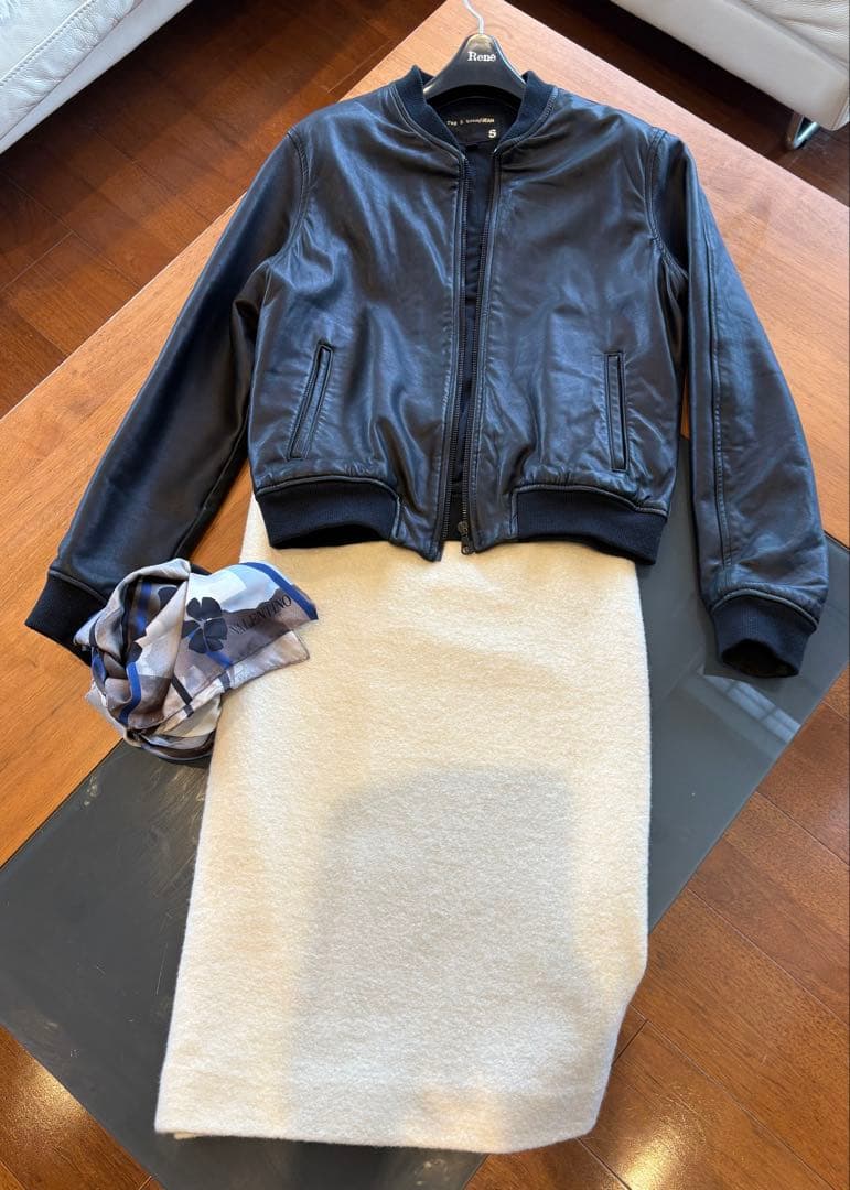 rag & bone NEWYORK レディース革ジャケット　羊革100%高級