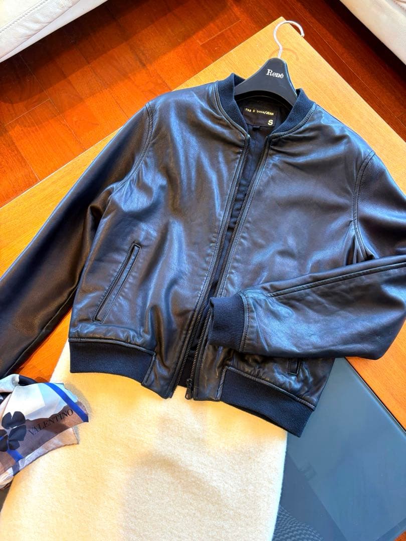 rag & bone NEWYORK レディース革ジャケット　羊革100%高級