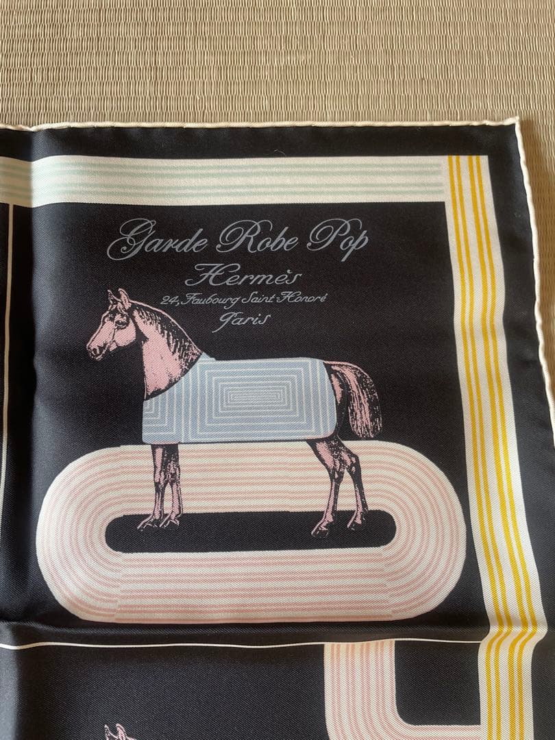 新品　未使用　Hermès エルメス　カレ45 ガヴロッシュ