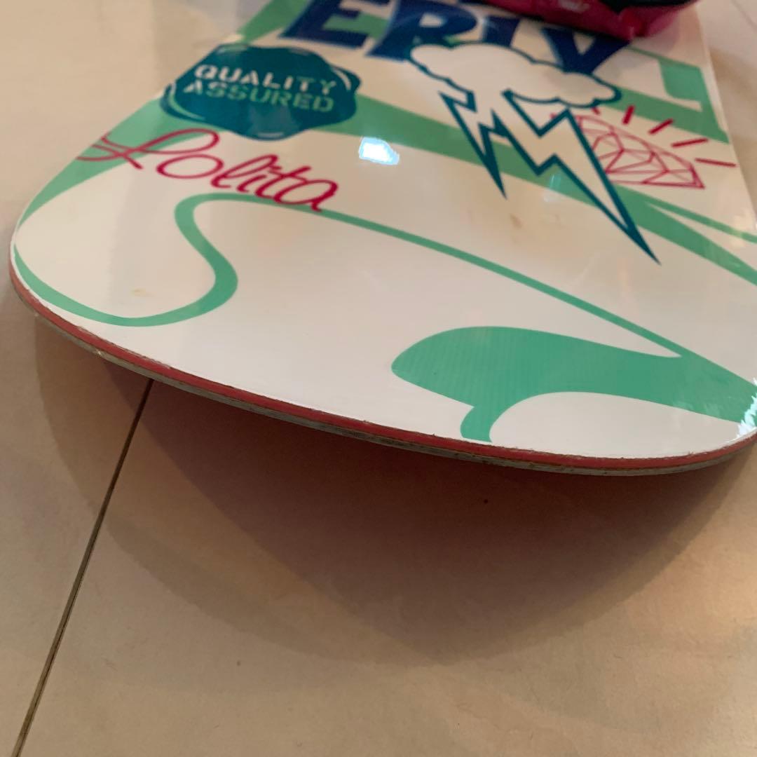 Fanatic ファナティック スノーボード142センチ ビンディング head