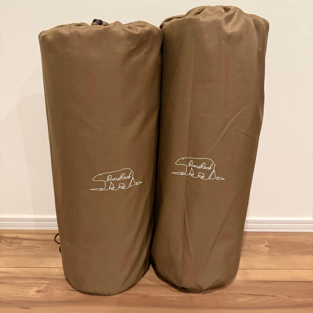 Bears Rock スリーピングマット 2個セット MT-108F