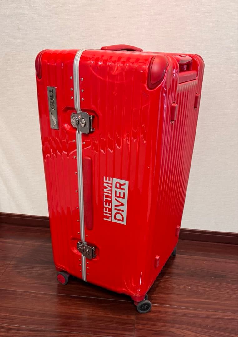 GULL ハードシェルケース 赤