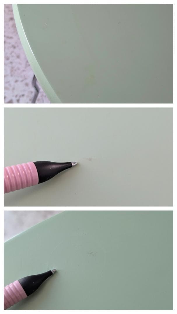 90s ビンテージ フォールディング テーブル ポストモダン ポップ 折り畳み