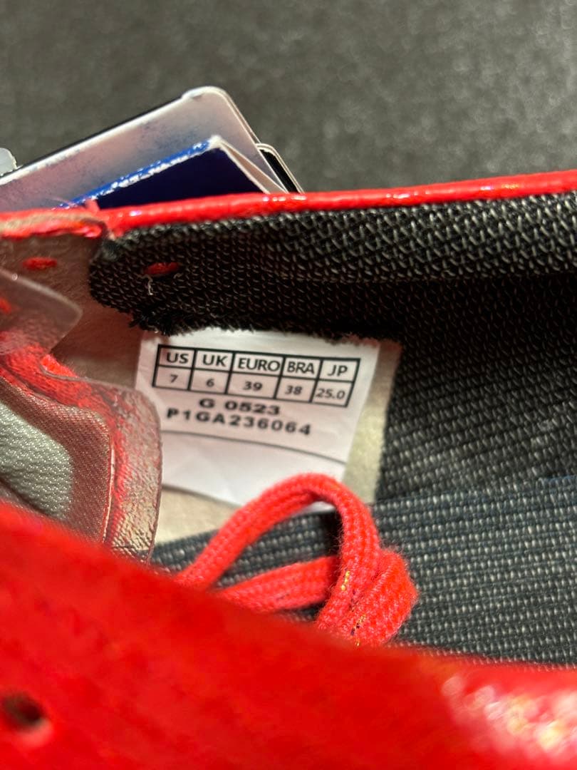 未使用品 ミズノ ALPHA アルファ ジャパン サッカースパイク 25.0cm