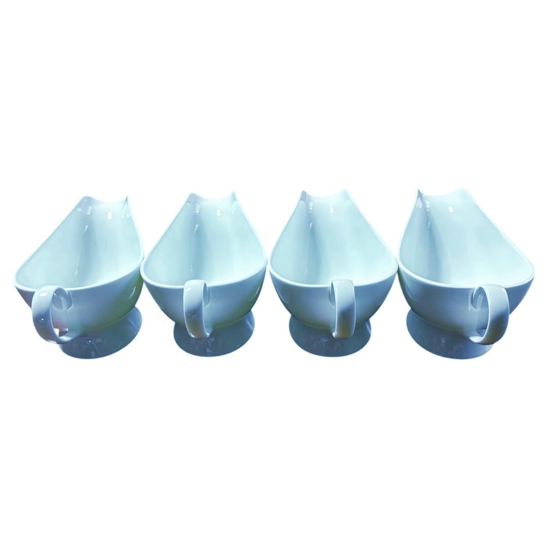 【美品】NARUMI プラスセラム ソースボート カレーポット 4セット