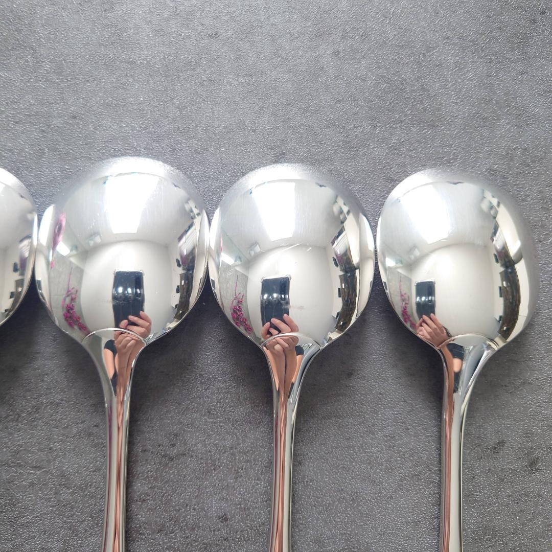 希少 美品 クリストフル フィデリオ コンソメスプーン 6点