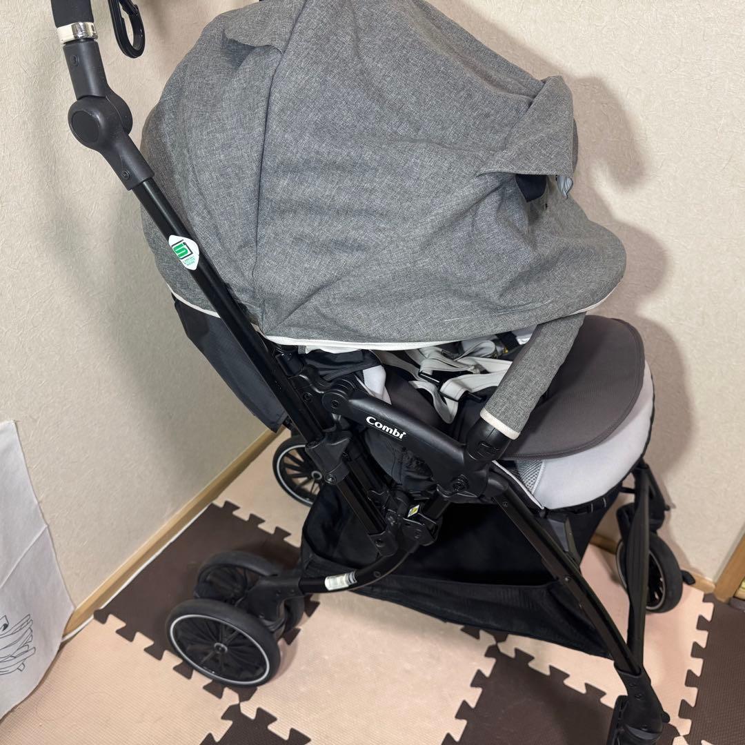 【美品】コンビ ベビーカー スゴカルSwitch エッグショックXL