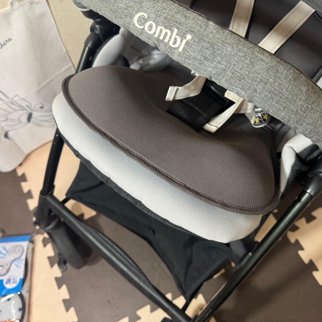 【美品】コンビ ベビーカー スゴカルSwitch エッグショックXL