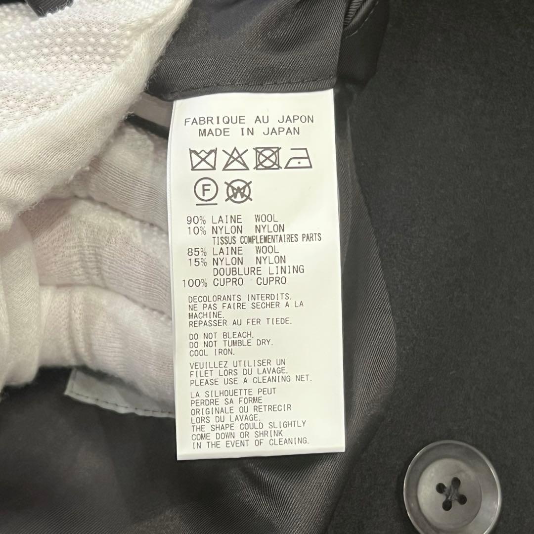 ジャケット・アウター Yohji Yamamoto AIRY MOSSER HOODED COAT