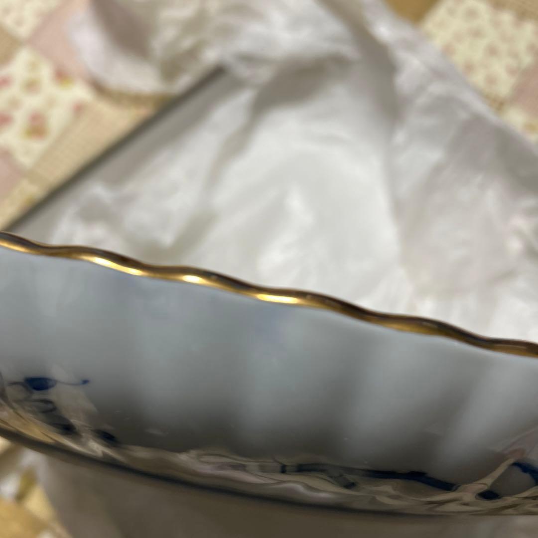 三洋陶器祥瑞花丸紋36大皿