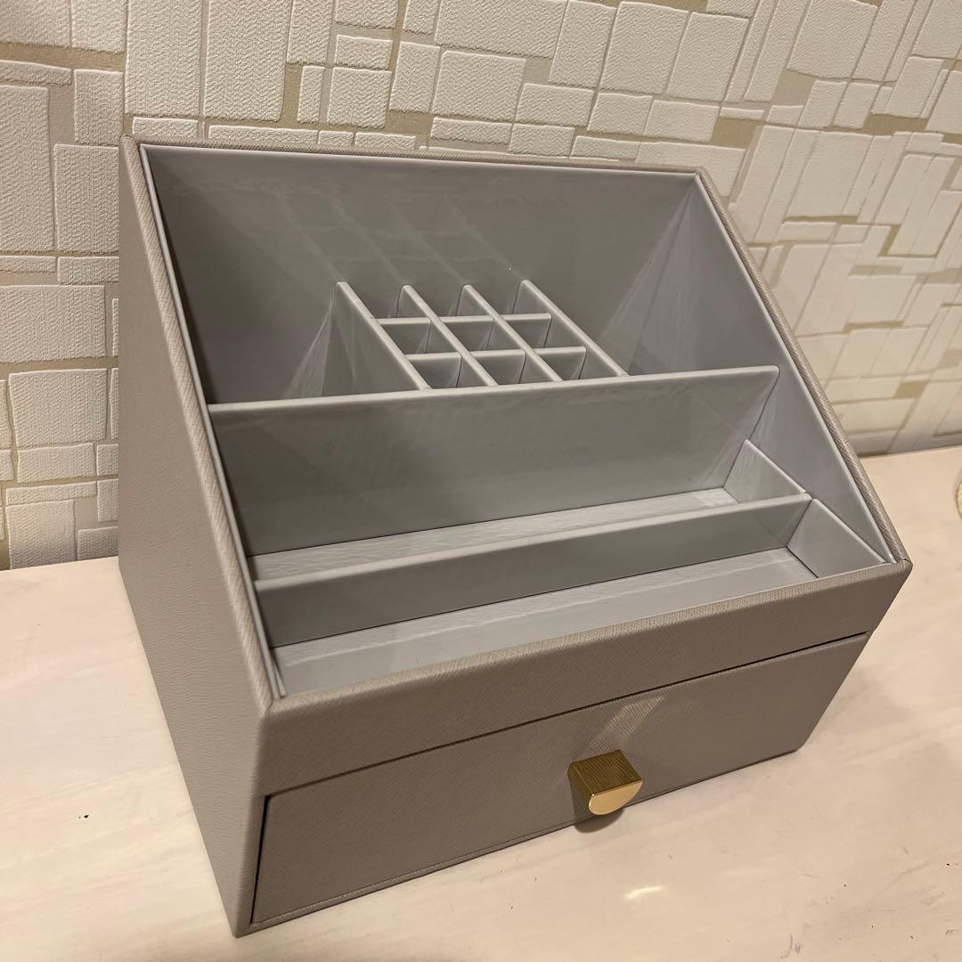 【STACKERS】メイクアップ　オーガナイザー トープ　グレージュ