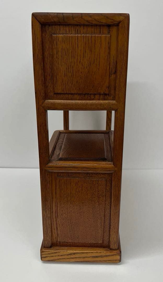 飾り棚 茶箪笥 茶道具 組木 工芸 骨董　木製　レトロ