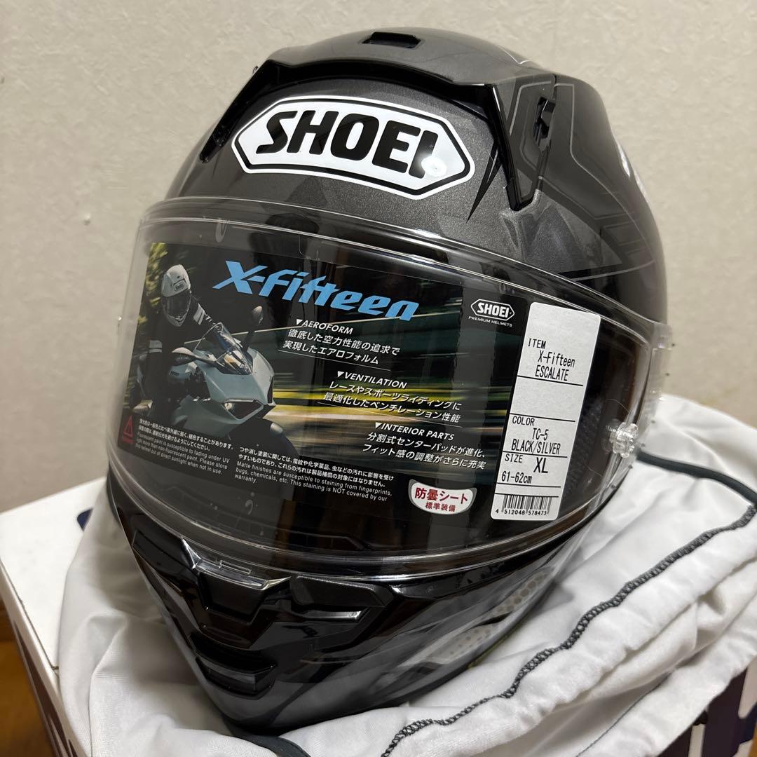 SHOEI X-Fifteen Escalate/XL オマケ付き 保証あり。