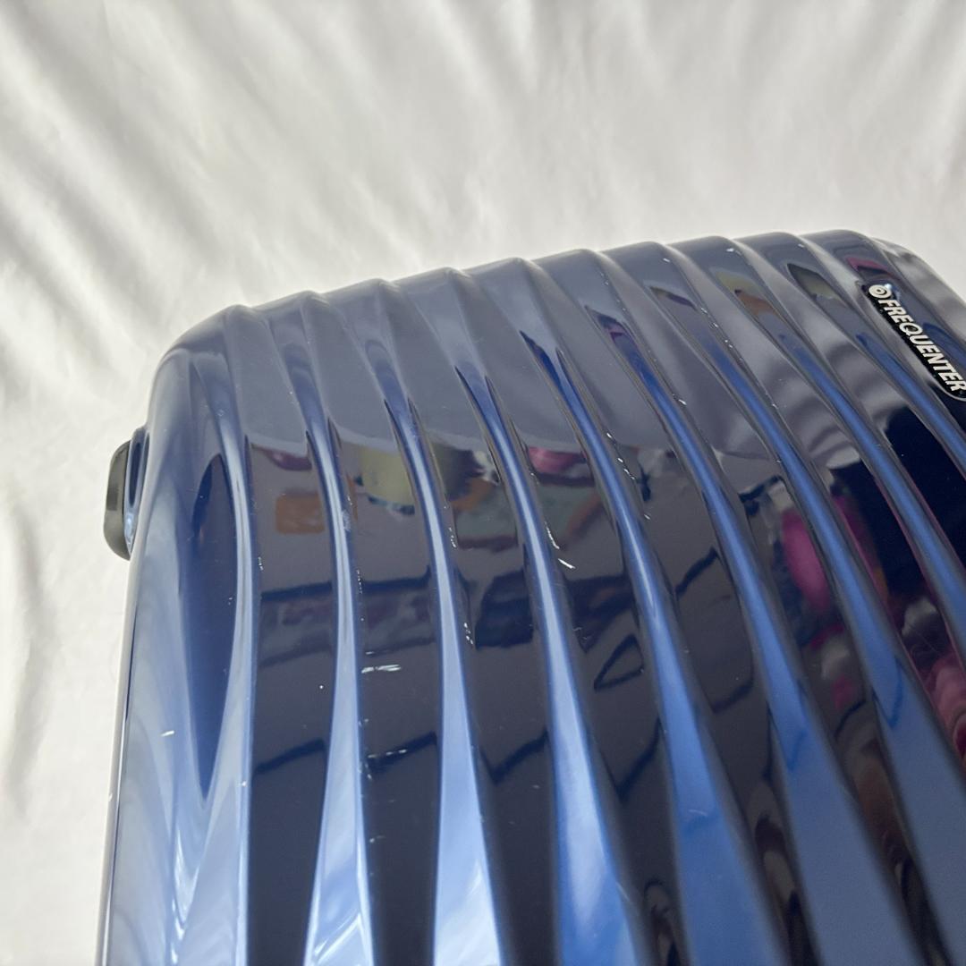 良品 フリクエンター WAVE スーツケース 静音 キャリーケース ネイビー