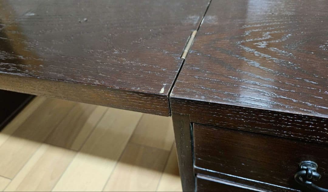 昭和レトロ　文机　折りたたみ机　裁縫机