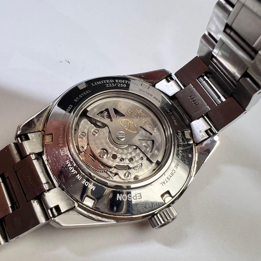 Orient Star メタル コンテンポラリー Moving Blue 限定