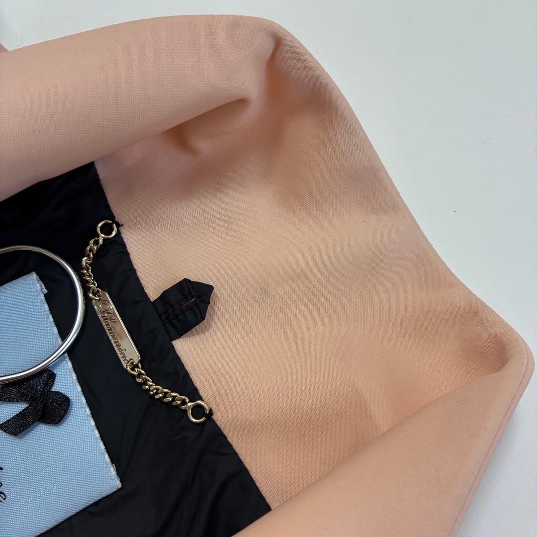 Blumarine ブルマリン☆お花柄ジップアップコート ピンク