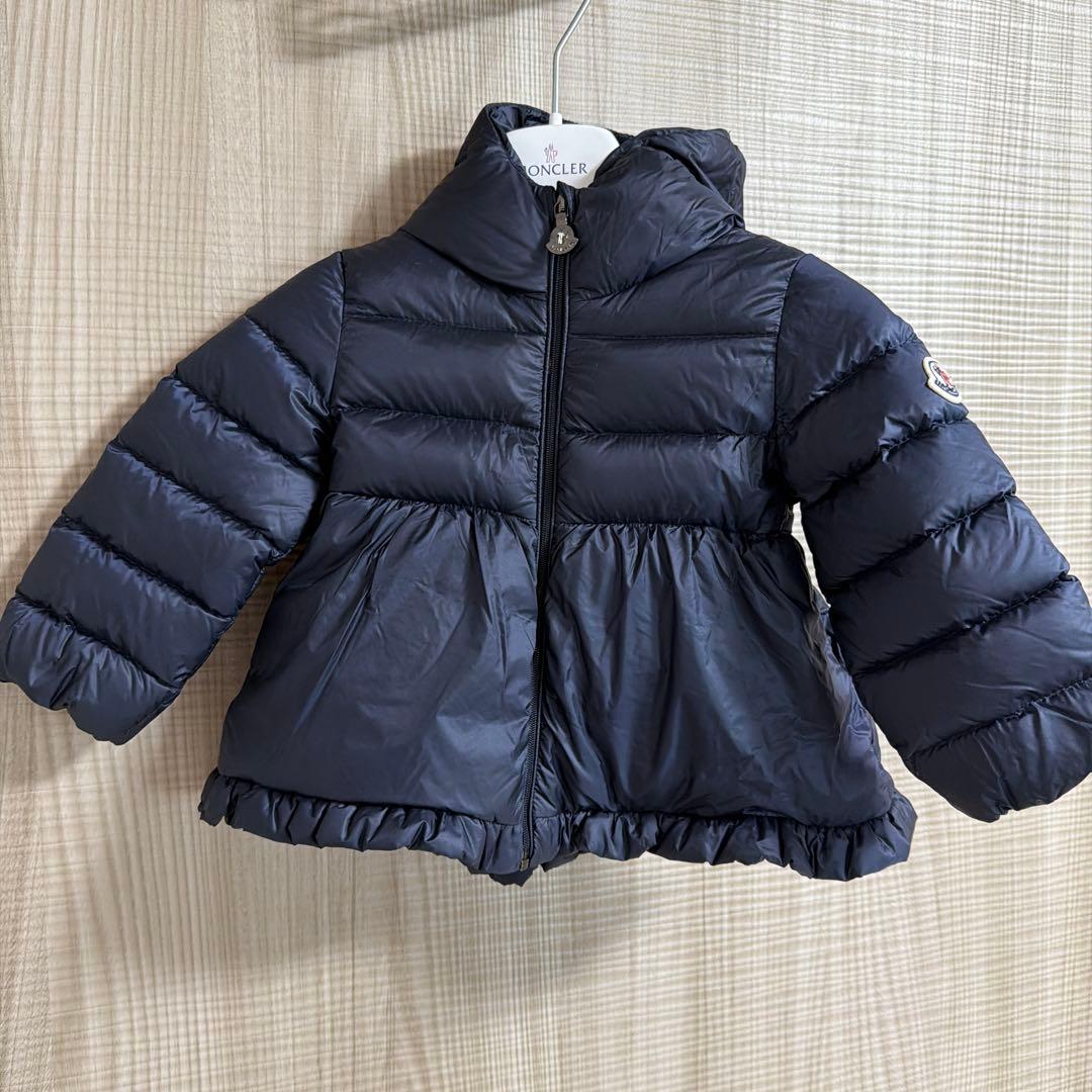 MONCLER キッズネイビー ダウンコート