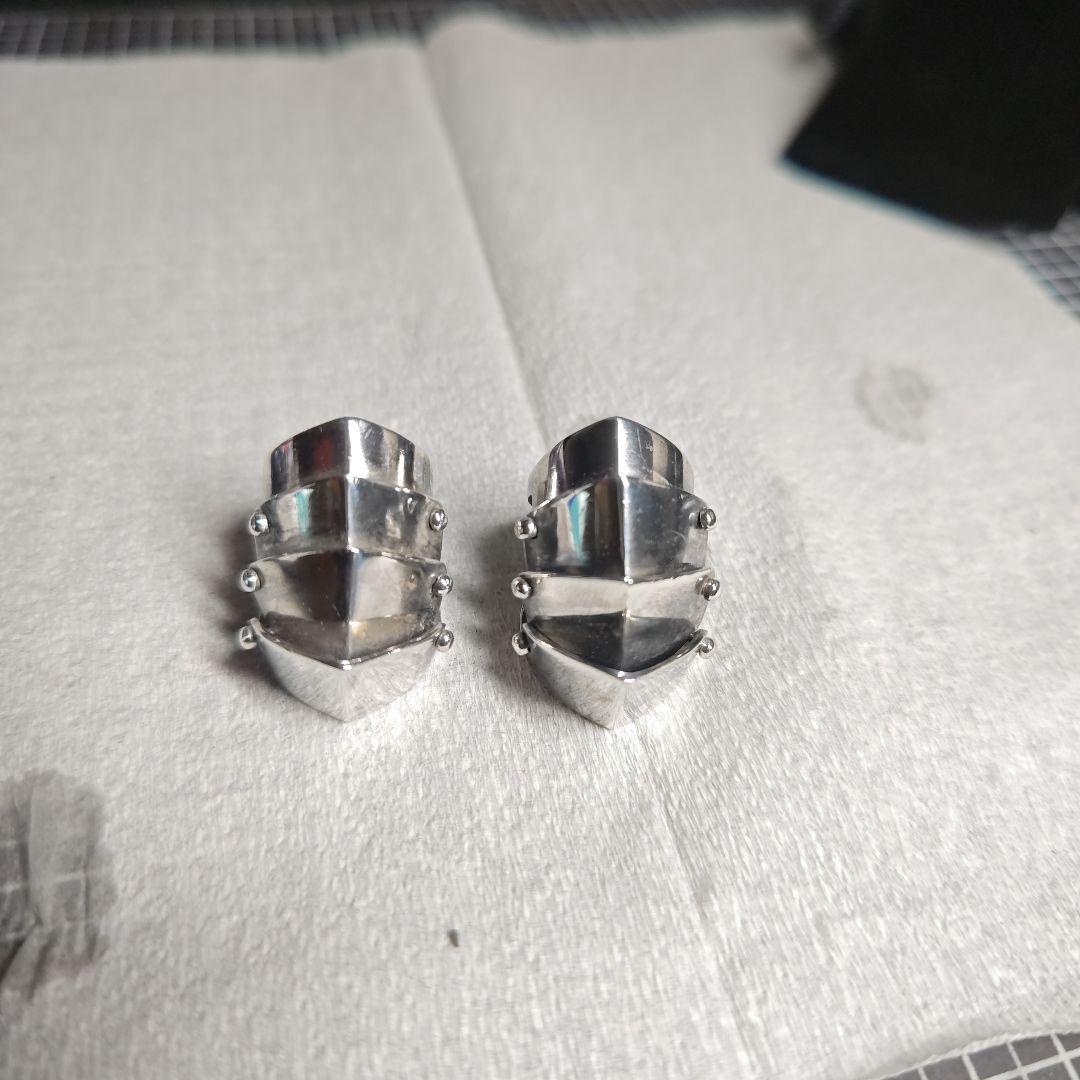 期間限定出品本物シルバー925 ビンテージアーマーリング