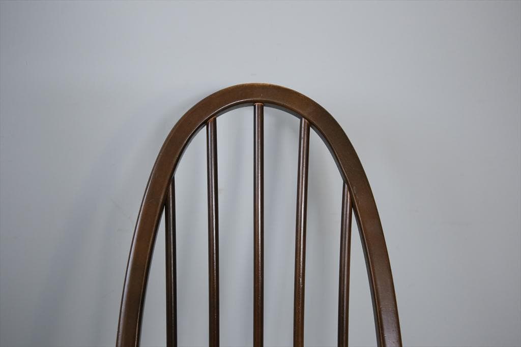 英国アンティークアーコールクエーカーチェア/ダイニングイス(91-21-2)