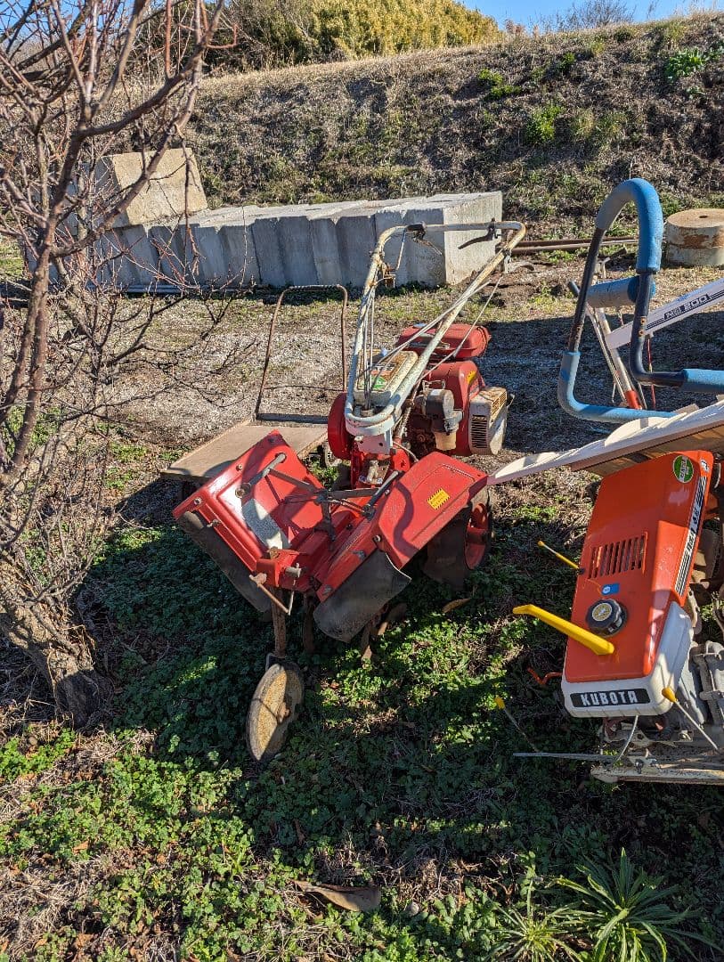 管理機　畝立て機　マメトラ　直接渡し限定