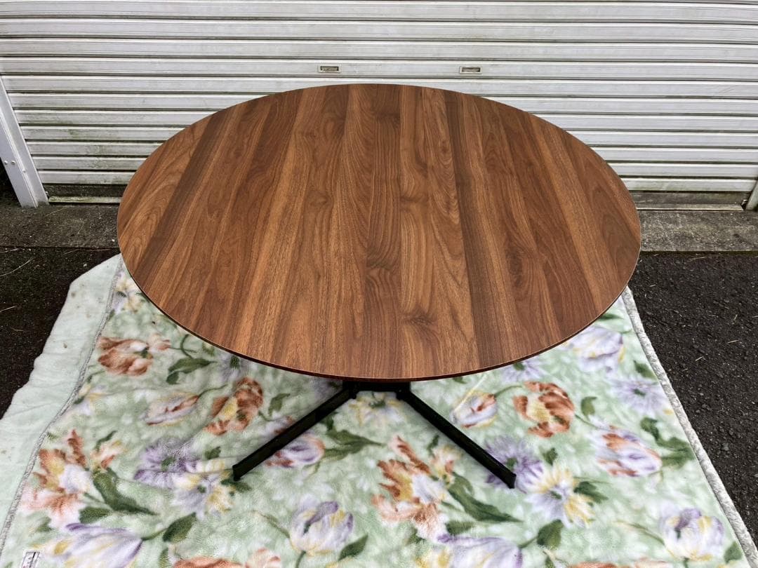 美品★ダイニングテーブル★円★丸テーブル★110cm